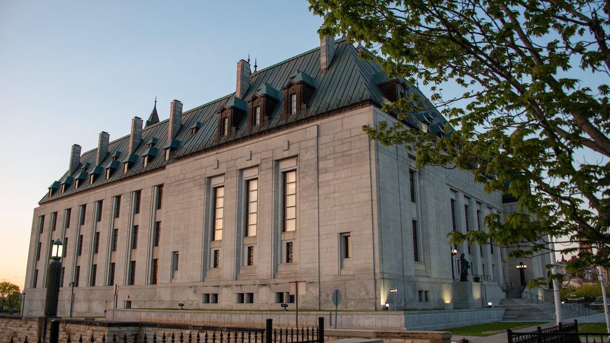 Cour suprême du Canada à Ottawa.