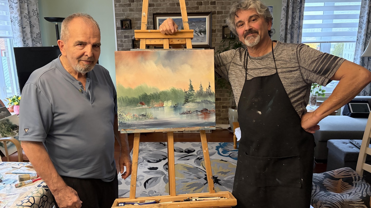La peinture comme soutien dans la maladie
