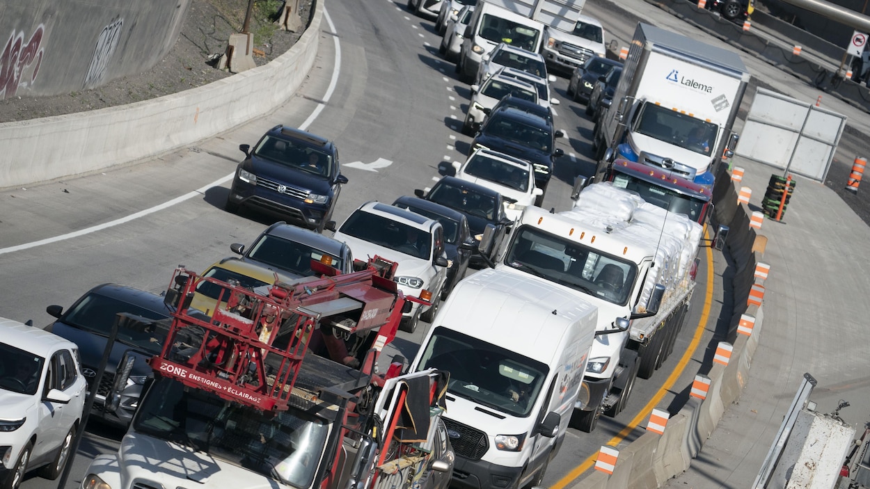 Fermeture d’un important tronçon de la Métropolitaine cette fin de semaine à Montréal