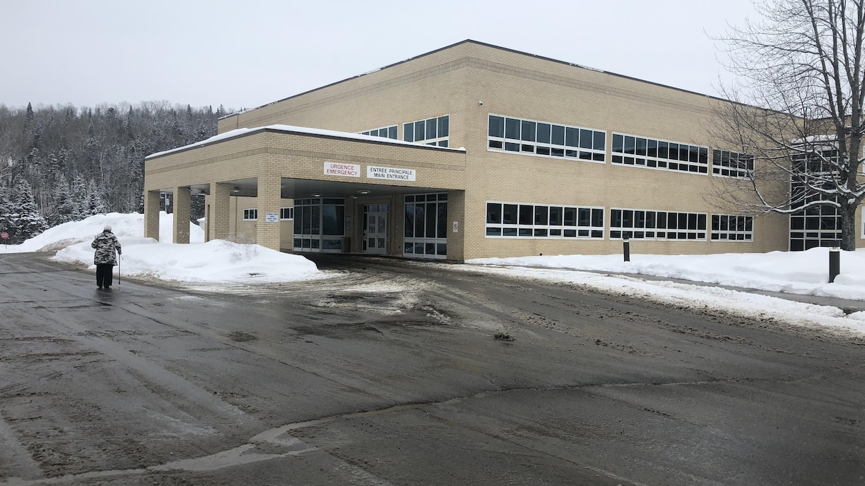 Hôpital général de Grand-Sault, au Nouveau-Brunswick.