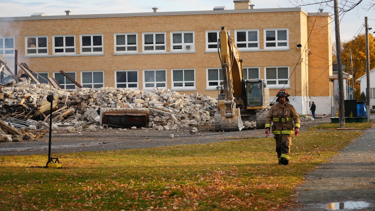 Feu à Trois-Pistoles : l’école Litalien sera inaccessible pendant des mois