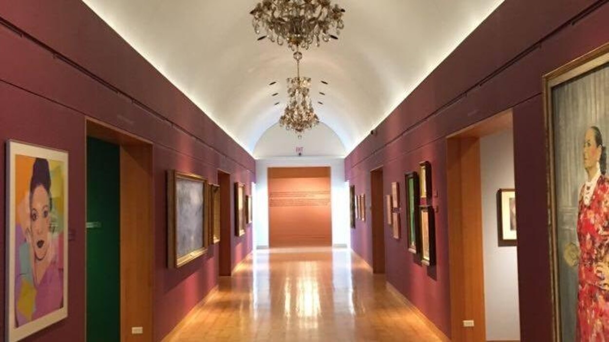 Une galerie d'art
