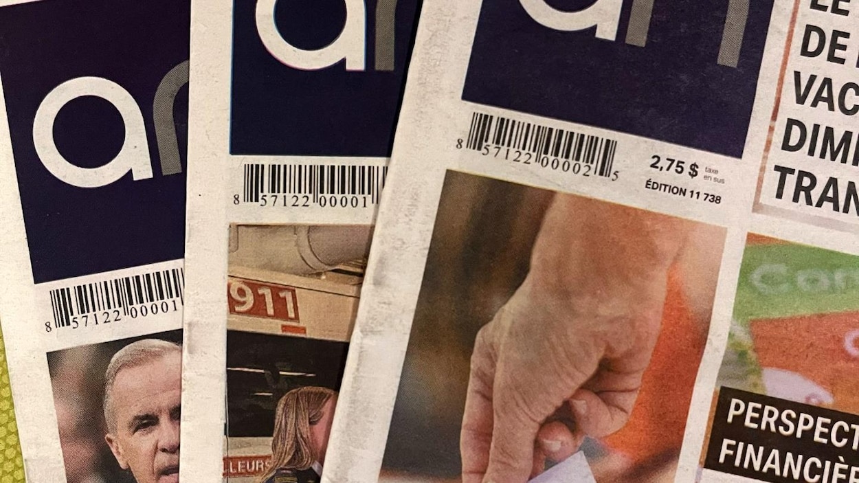 Deux journaux papier par semaine pour l’Acadie Nouvelle