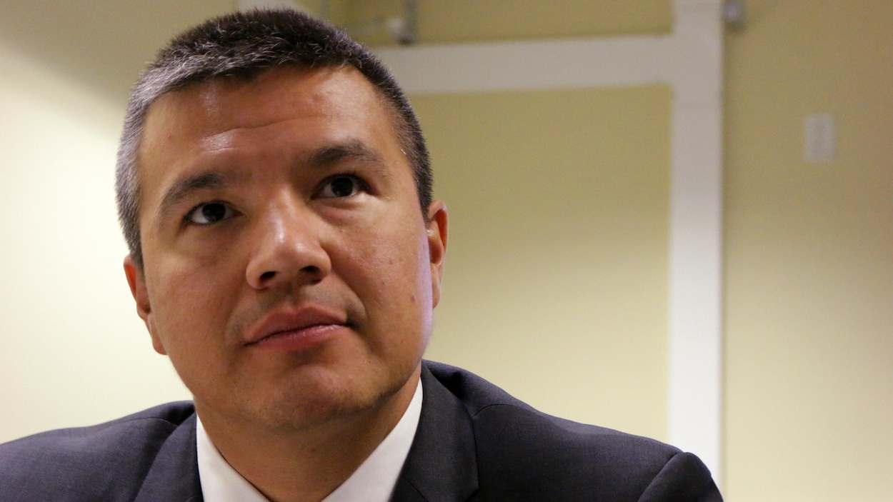 Le grand chef et président du Conseil de la Nation Atikamekw, Constant Awashish.