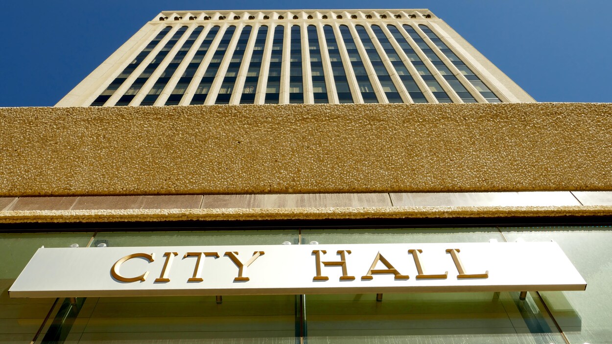 L'hôtel de ville de Regina.