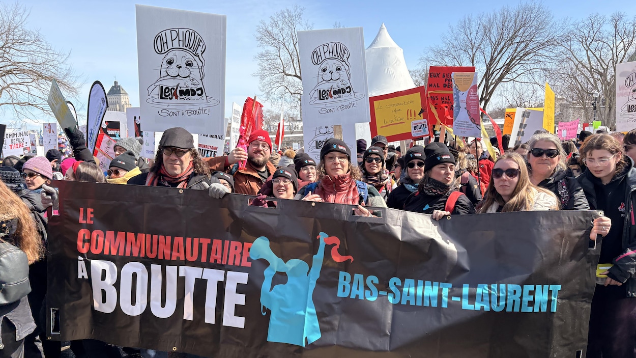 Des organismes communautaires à Québec pour dire : « Ça suffit! »