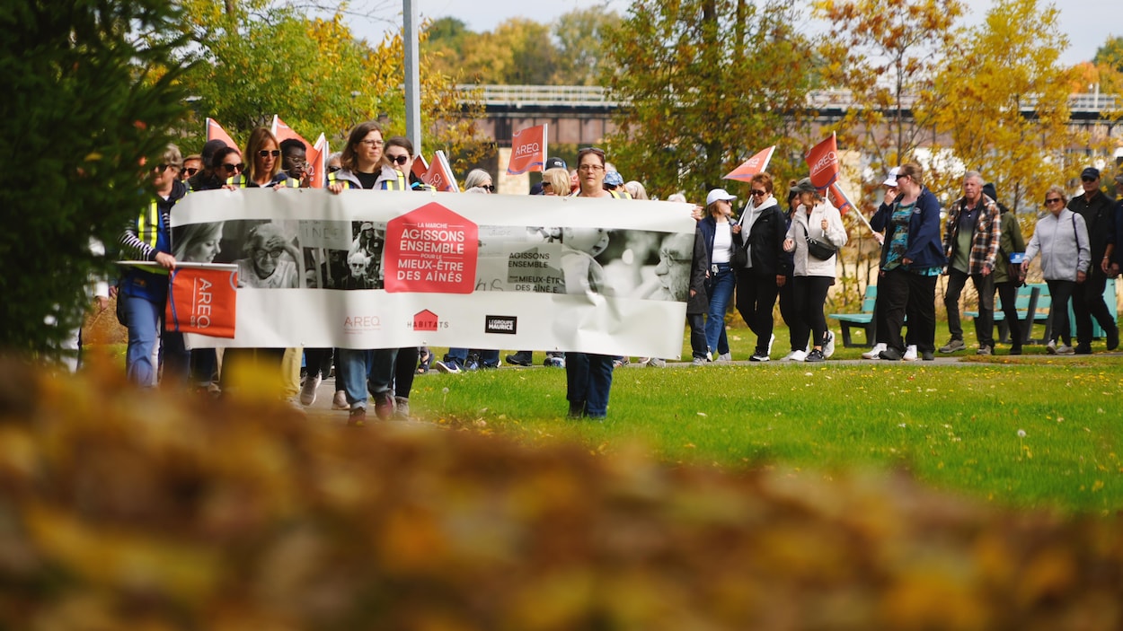 Marcher pour le bien-être des aînés