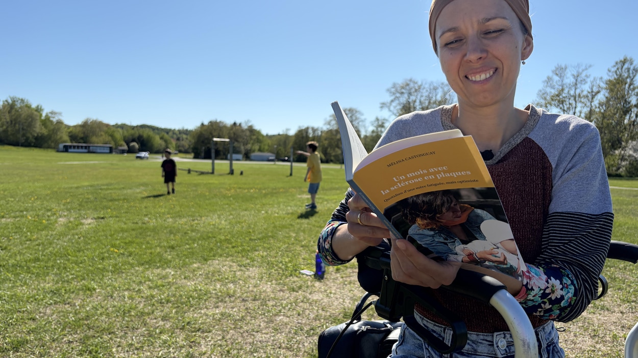 Mélina Castonguay lance un livre sur la vie avec la sclérose en plaques