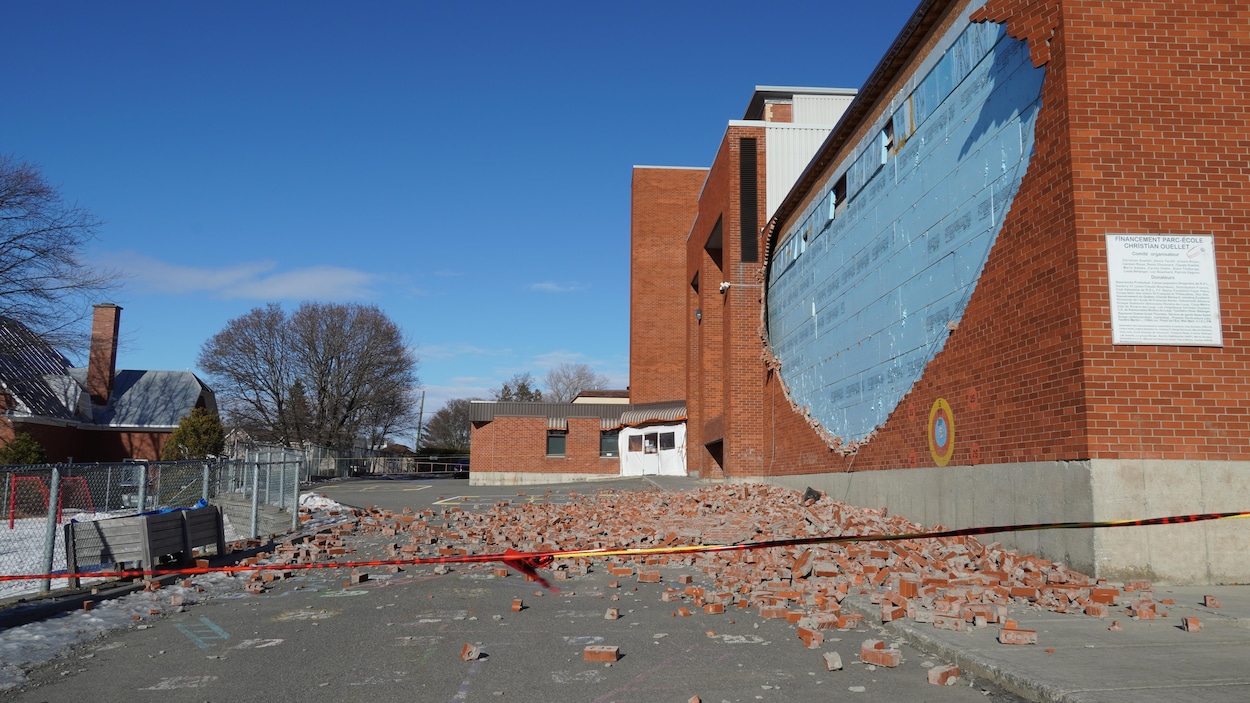 Deux murs de l’école Saint-François-Xavier seront démolis