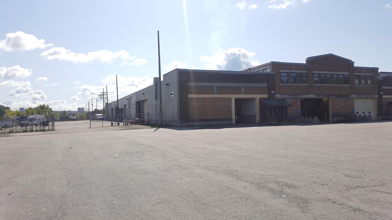 Un garage municipal de la Ville de Québec