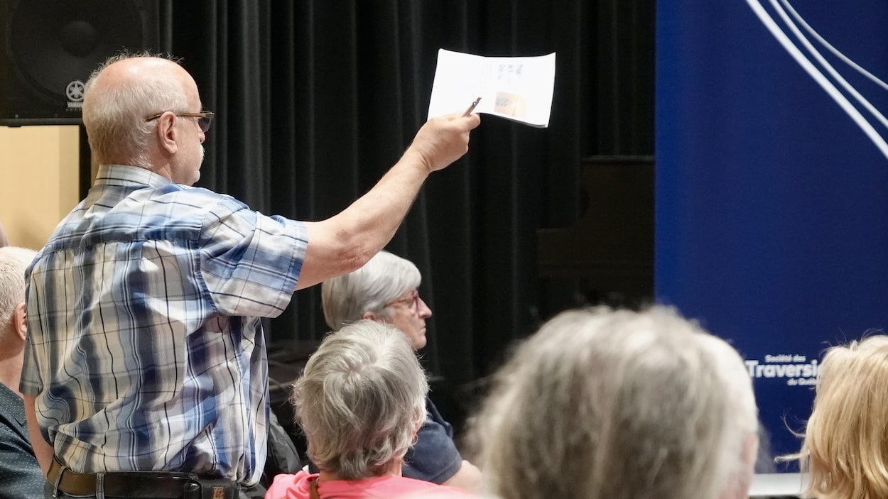 Traverse à Cacouna : la grogne citoyenne domine la consultation à Rivière-du-Loup