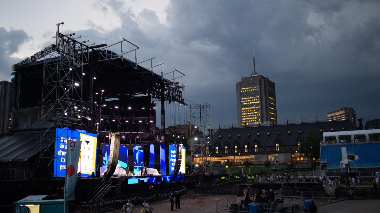 Spectacle de la fête nationale à Québec annulé