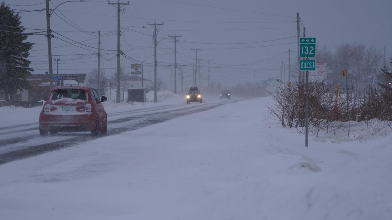 Tempête plus douce que prévu au Bas-Saint-Laurent