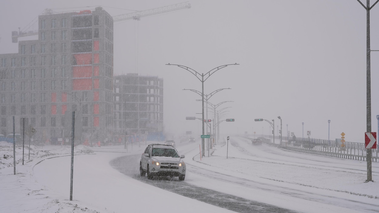 La tempête s'amorce au Bas-Saint-Laurent