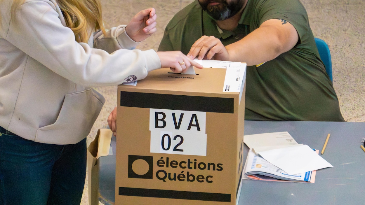 Des électeurs rebroussent chemin devant les files d’attente lors du vote par anticipation