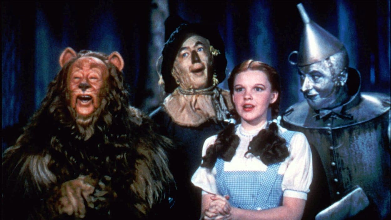 Scène du film The Wizard of Oz
