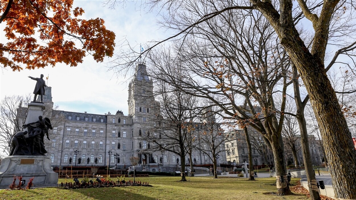 L'édifice de l'Assemblée nationale à Québec.