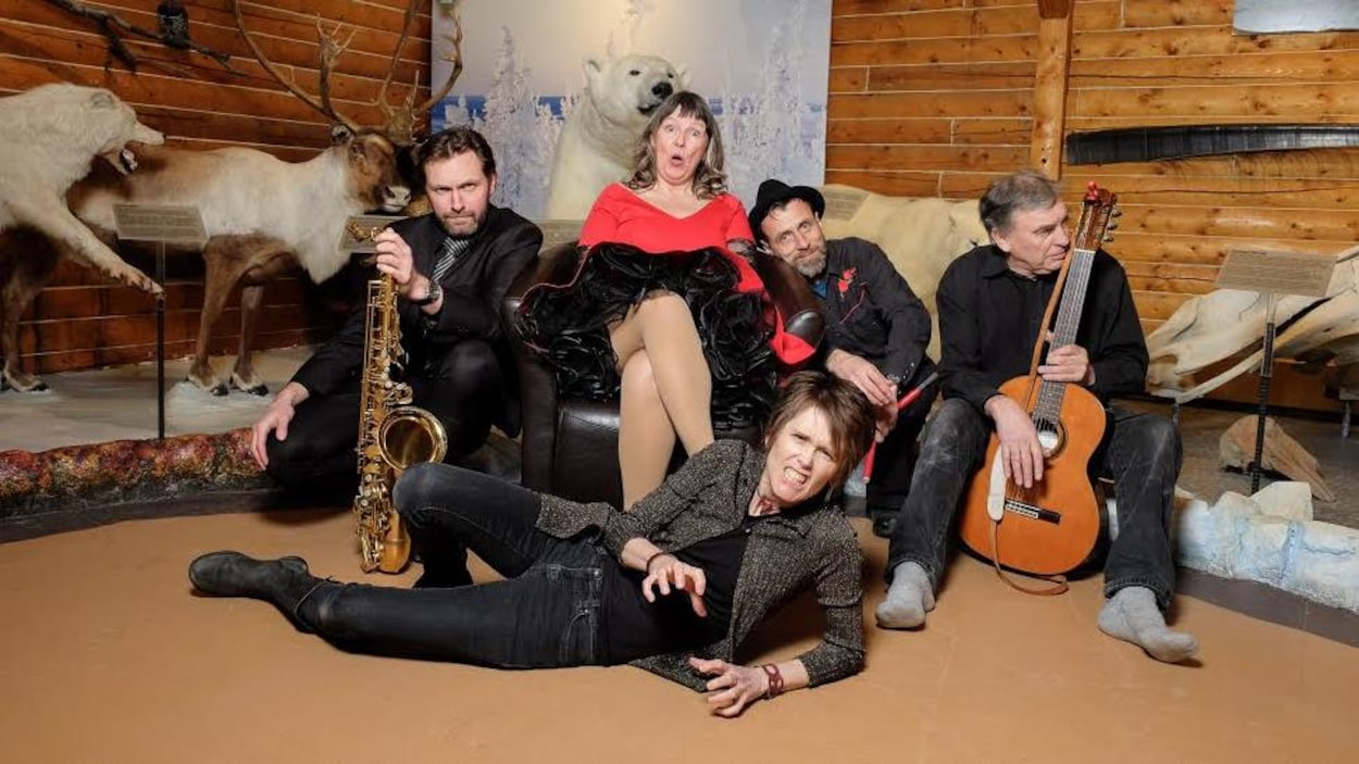 Lucie D et les immortels, un groupe de Whitehorse.