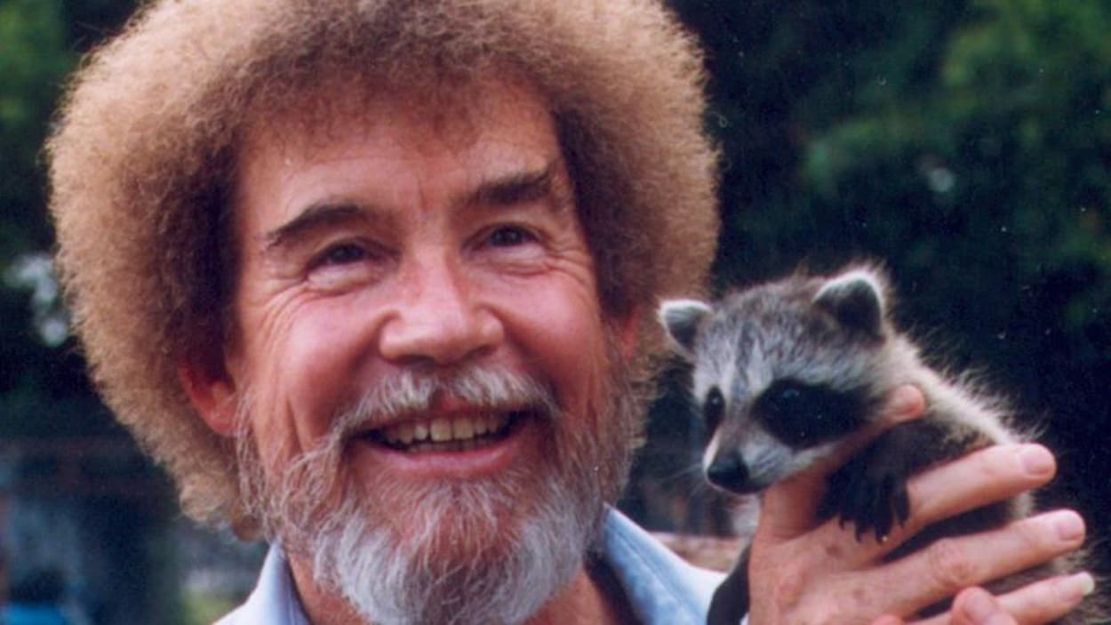 Des peintures de Bob Ross vendues pour aider la télévision publique