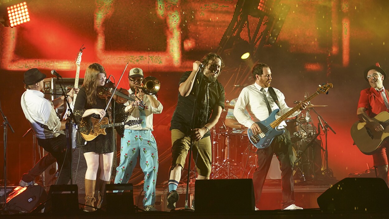 Les Cowboys Fringants.