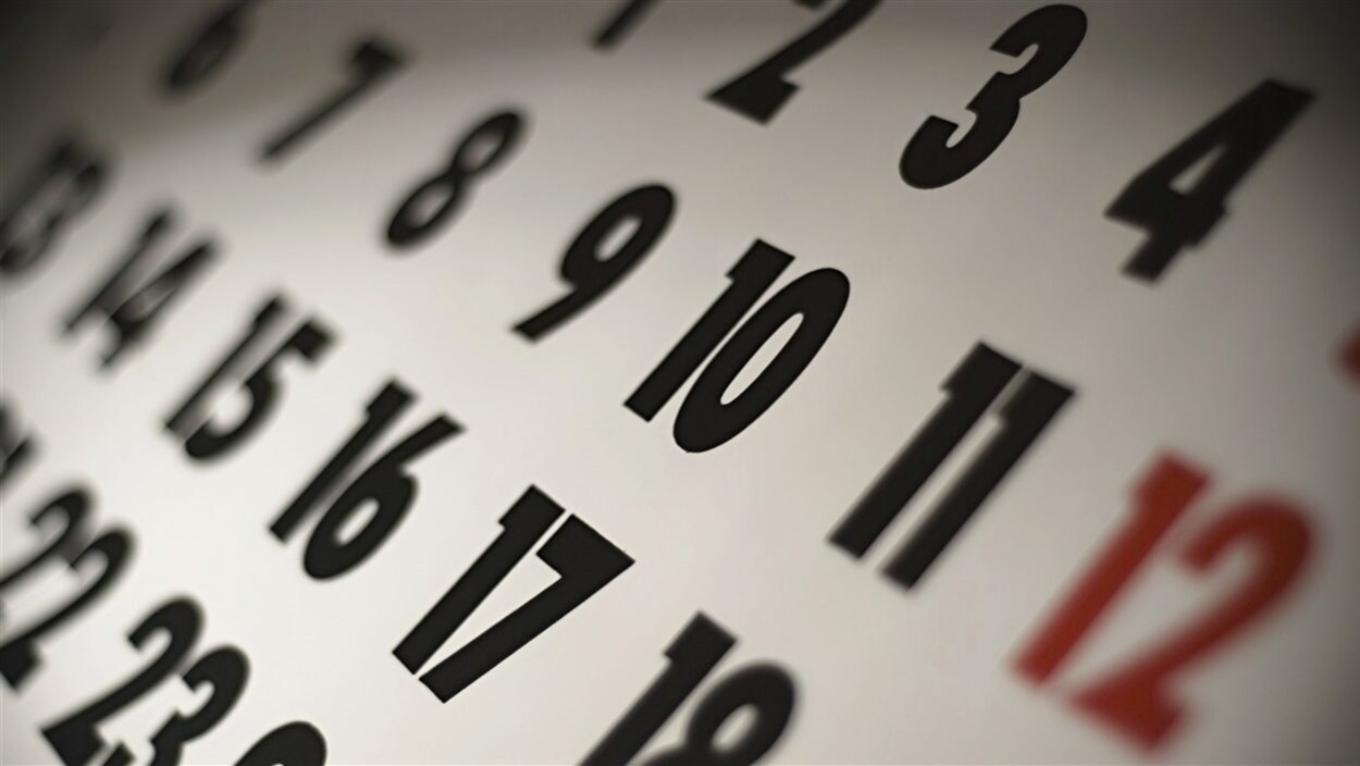 Un calendrier Un calendrier