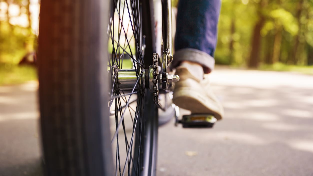 Une bicyclette Une bicyclette