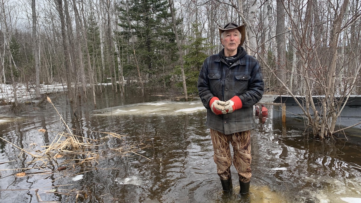 Inondations : des riverains anticipent le pire à Rouyn-Noranda
