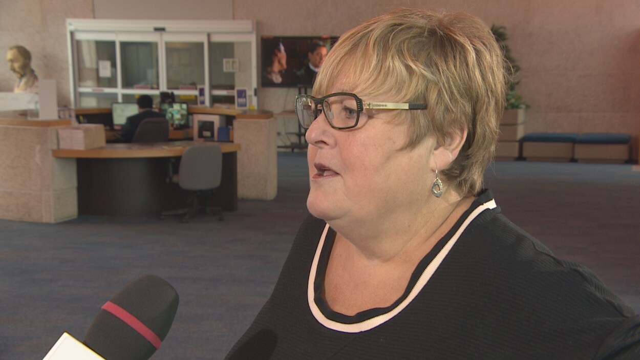 Marie-France Kenny en entrevue à Radio-Canada.