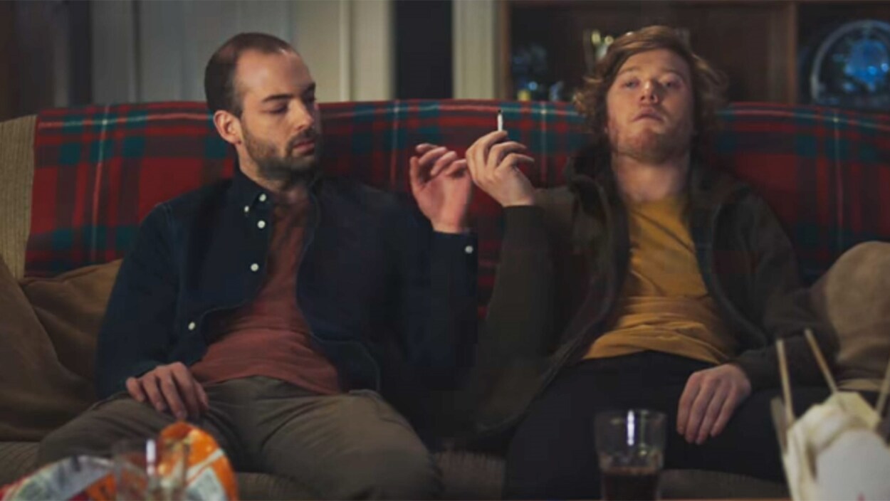 Image d'une publicité controversée de la Société de l'assurance automobile du Québec sur les effets du cannabis au volant Image d'une publicité controversée de la Société de l'assurance automobile du Québec sur les effets du cannabis au volant
