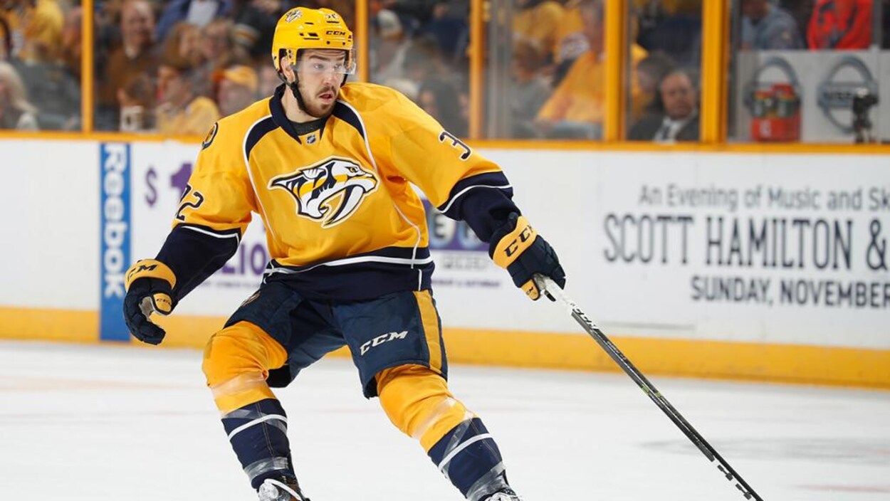 Frédérick Gaudreau des Predators de Nashville Frédérick Gaudreau des Predators de Nashville