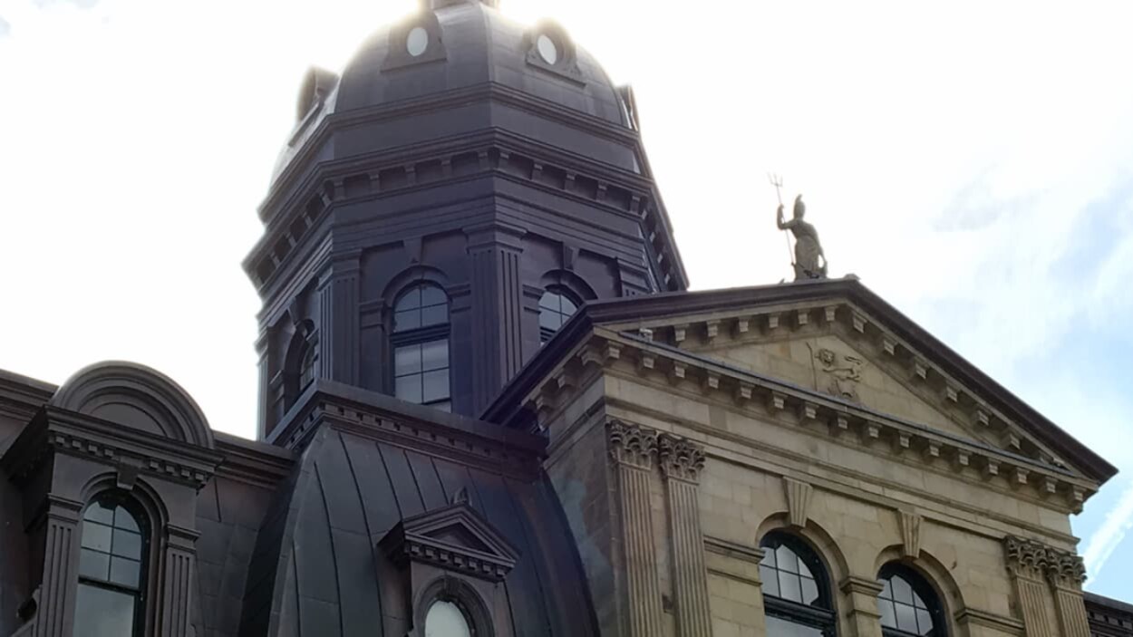L’édifice de l'Assemblée législative à Fredericton au N.-B.