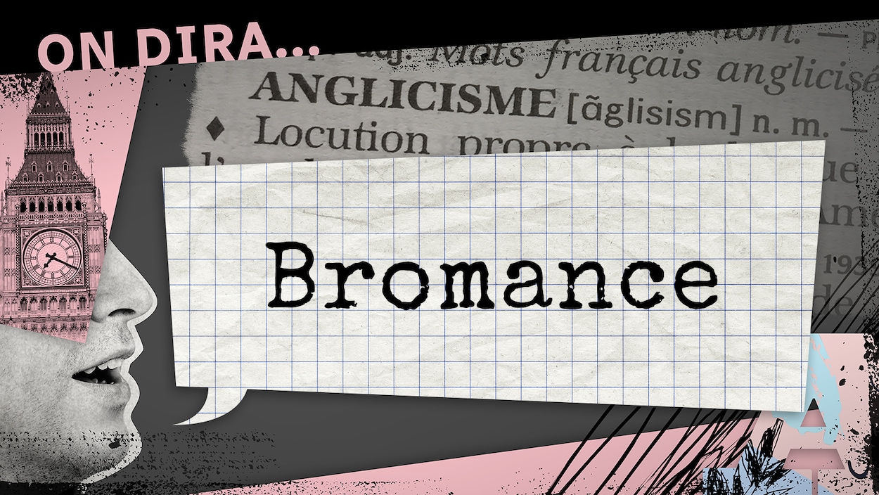 Le terme « bromance », qu'on peut traduire par « fréromance », quoique ce mot-valise soit mal formé puisqu’il reproduit la syntaxe de l’anglais, est une contraction des mots anglais « brothers » et « romance » qui décrit une relation entre deux hommes qui va plus loin que les pratiques homosociales traditionnelles. Le terme « bromance », qu'on peut traduire par « fréromance », quoique ce mot-valise soit mal formé puisqu’il reproduit la syntaxe de l’anglais, est une contraction des mots anglais « brothers » et « romance » qui décrit une relation entre deux hommes qui va plus loin que les pratiques homosociales traditionnelles.