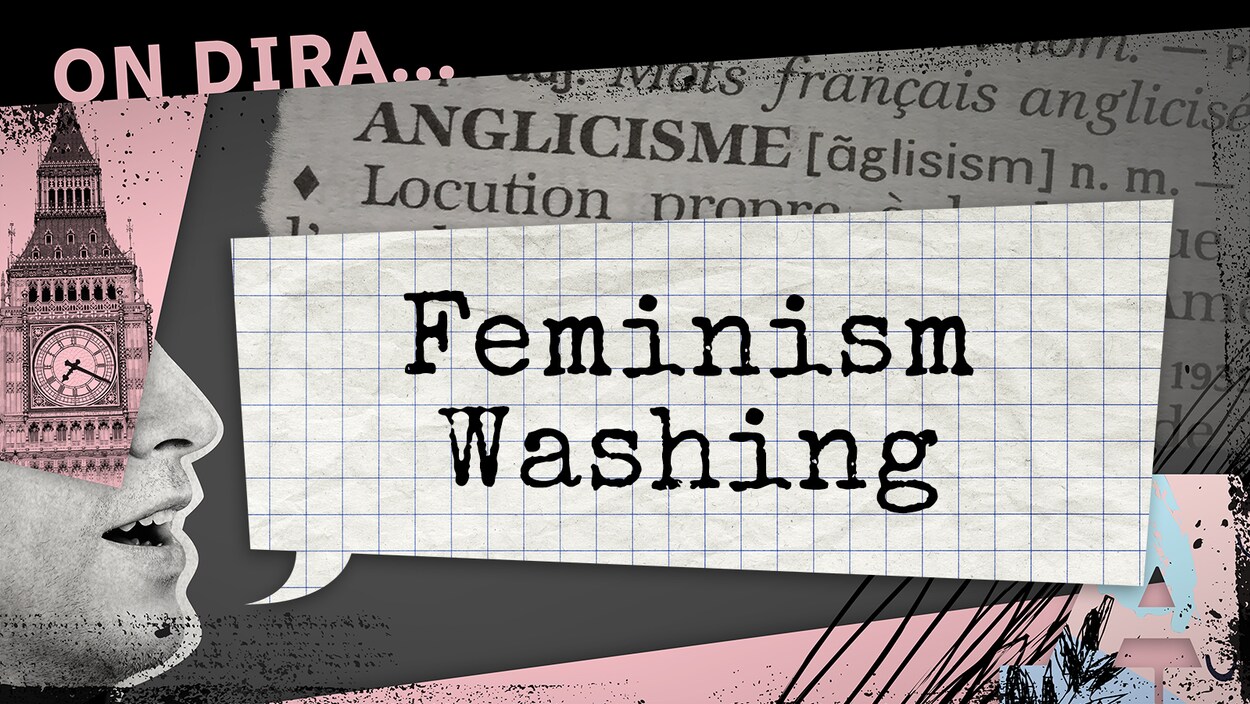 Désigne une opération de relations publiques menée par une organisation pour revendiquer leur engagement en faveur de l’égalité entre les hommes et les femmes alors que la réalité est tout autre Désigne une opération de relations publiques menée par une organisation pour revendiquer leur engagement en faveur de l’égalité entre les hommes et les femmes alors que la réalité est tout autre