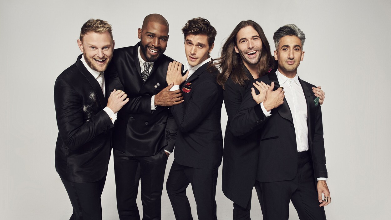 L'affiche de la téléréalité Queer Eye.
