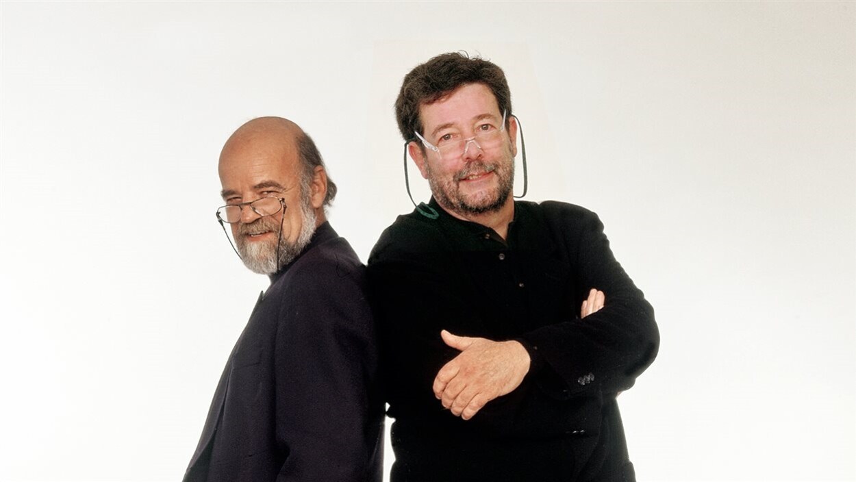 Serge Bouchard et Bernard Arcand en 2007