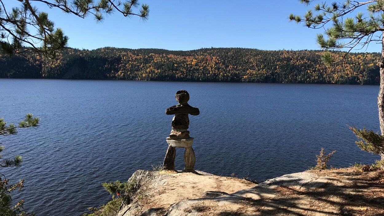 Le tout premier sentier de randonnée du Parc Opémican : L'inukshuk