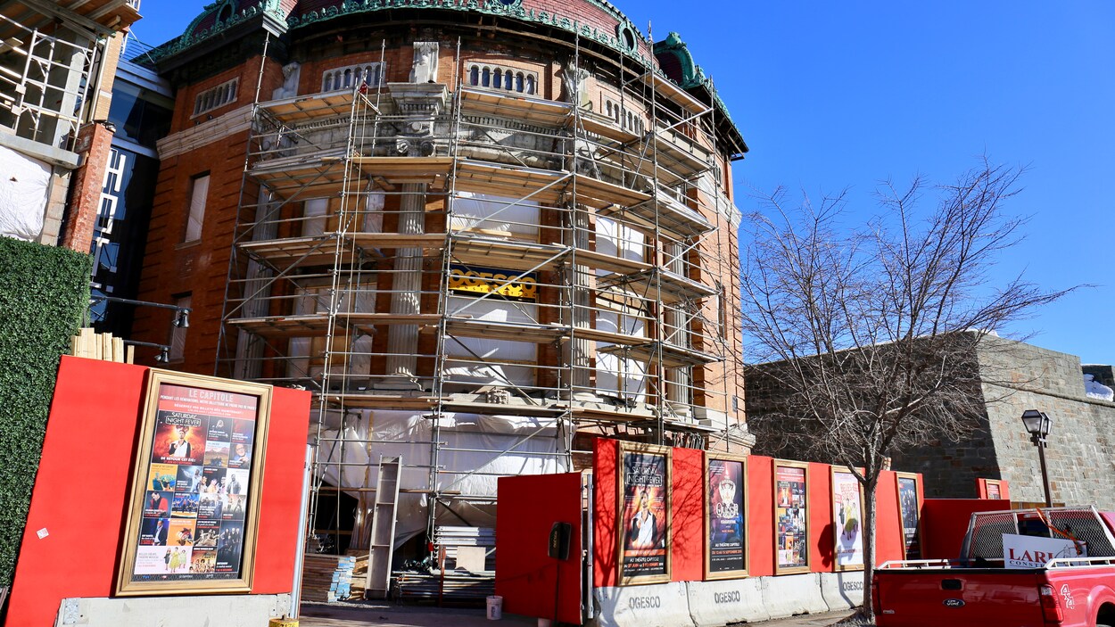 Des travaux au Capitole, en 2018