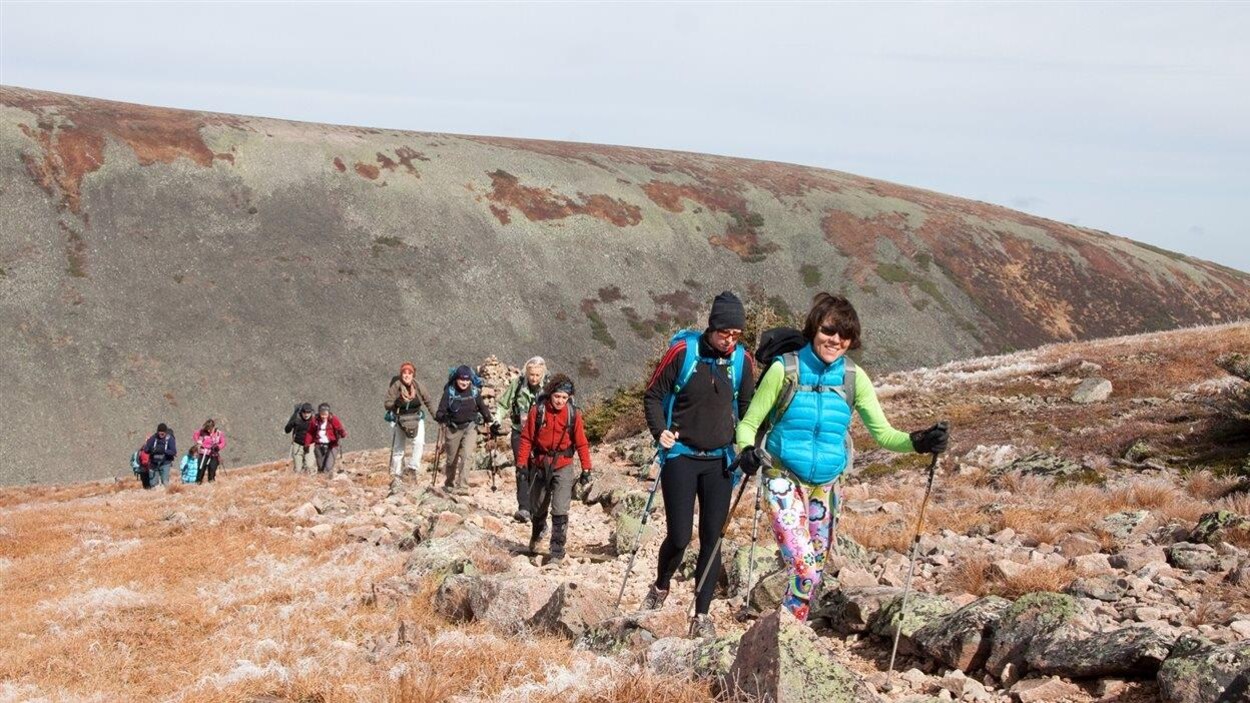 La Traversée de la Gaspésie à bottine en 2014.