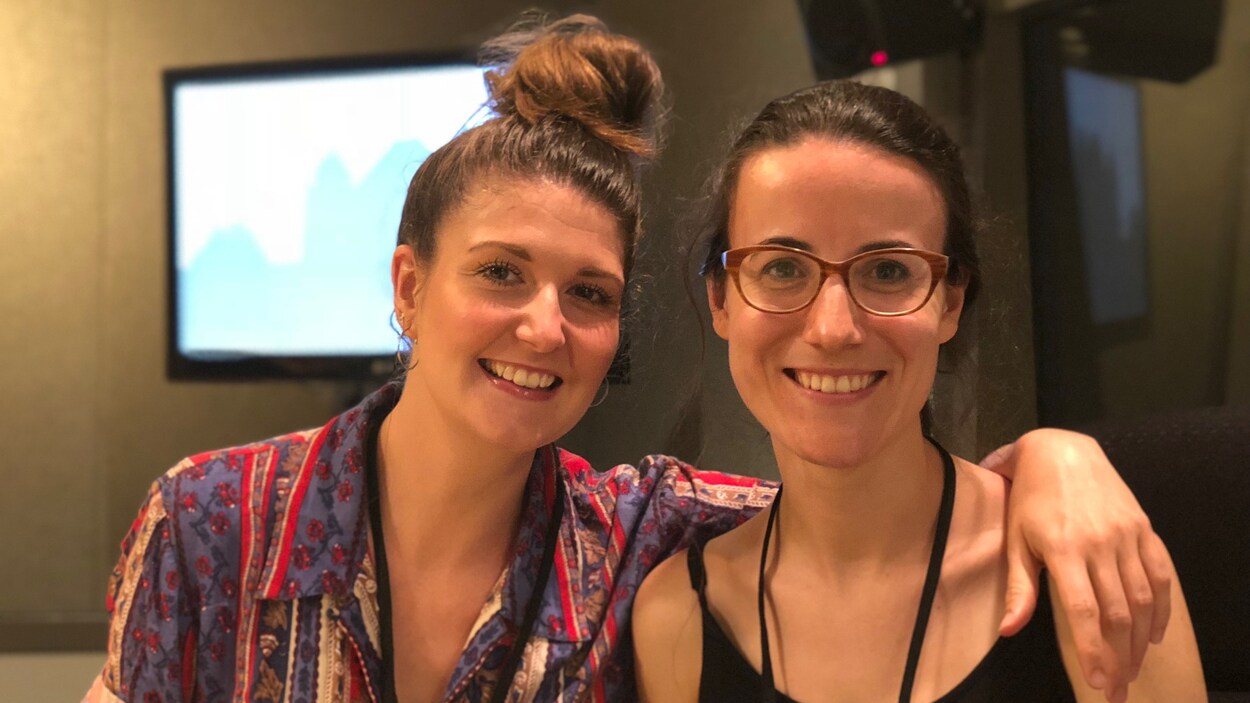 Joëlle Westman et Kelly Lefaive de la formation musicale Georgian Bay
