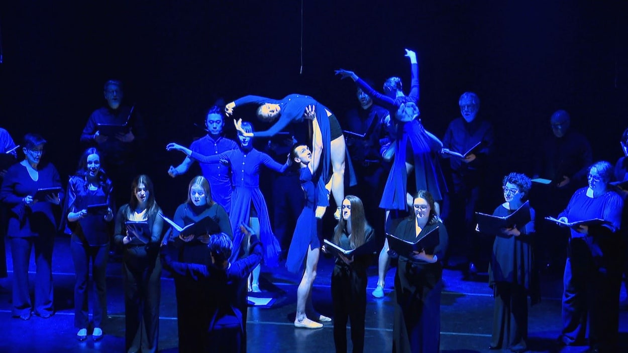 Une rencontre entre la danse et le chant choral