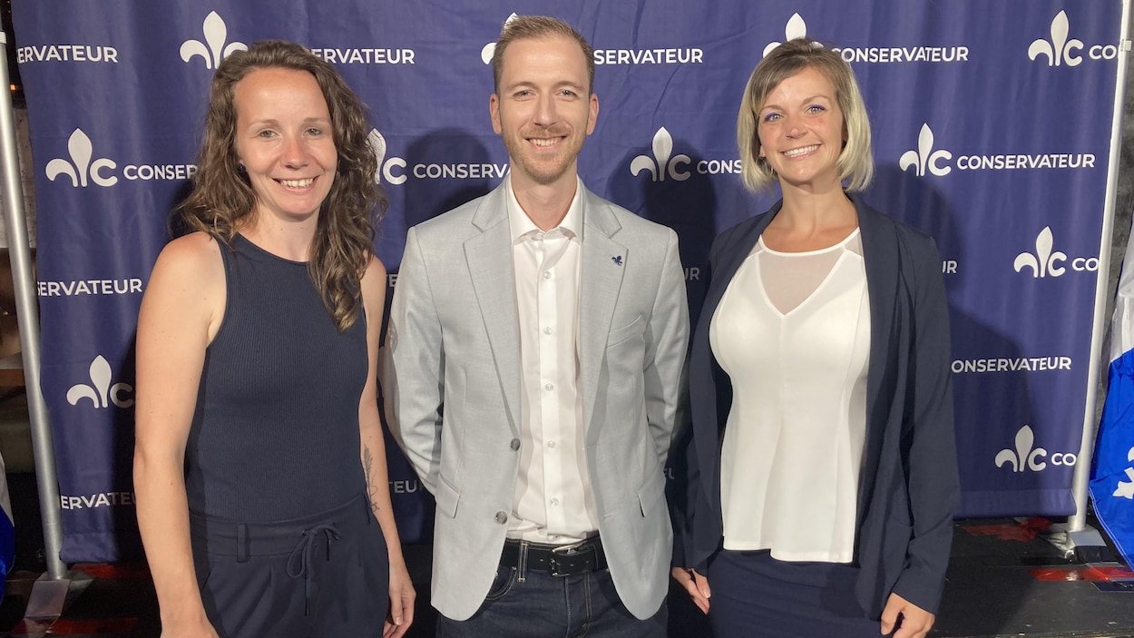 Le Parti conservateur du Québec présente ses trois premiers candidats