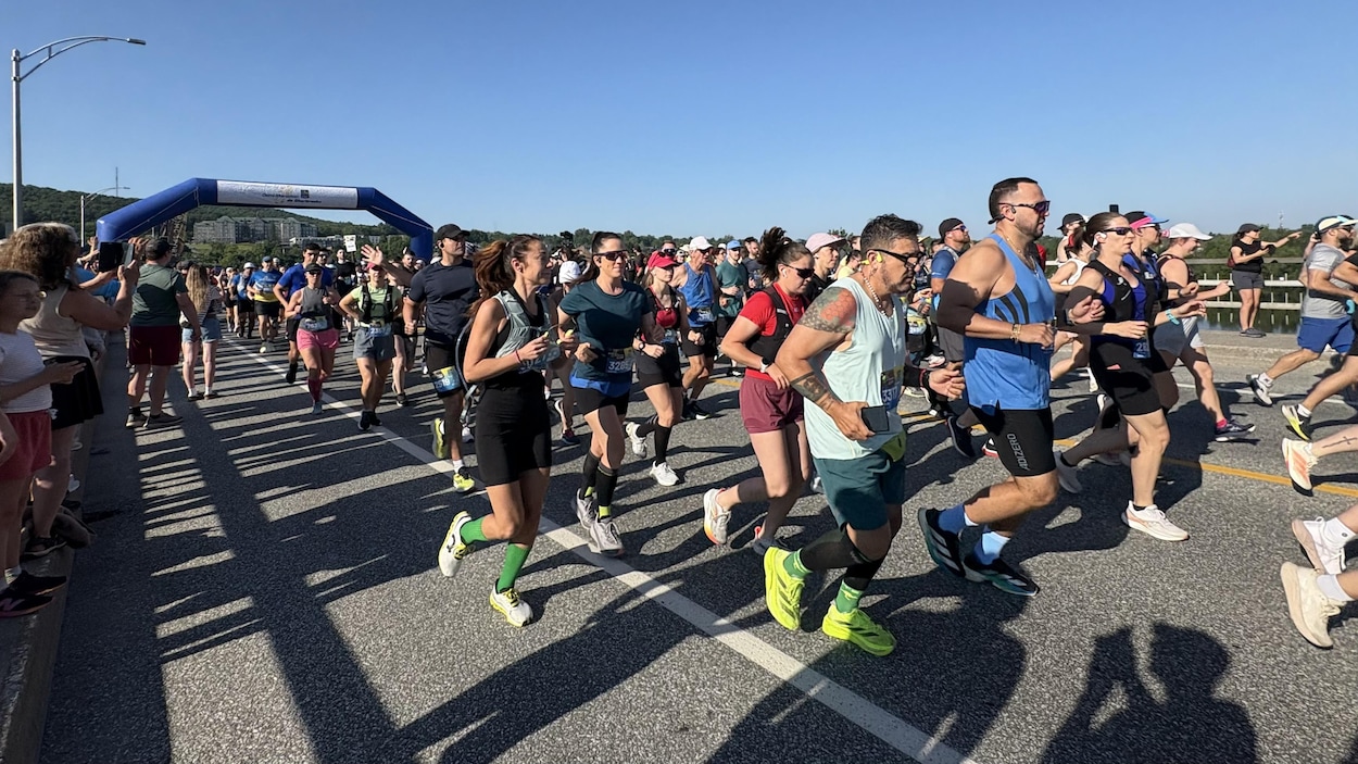 À vos marques, prêts, partez : record de participation au demi-marathon de Sherbrooke