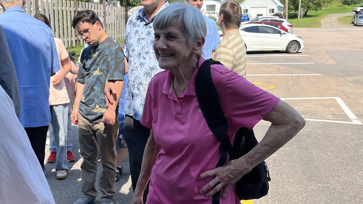 Louise Brissette, qui a adopté 37 enfants, célèbre à Franquelin