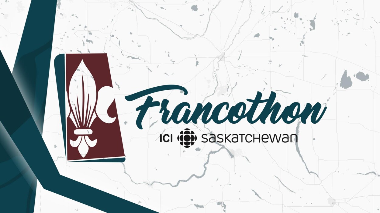 Le logo de la Francothon de la Fondation fransaskoise