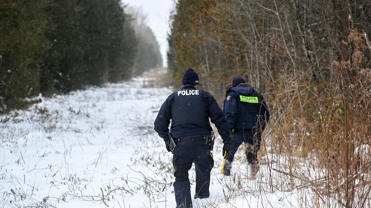 Chemin Roxham : sa fermeture a accru le danger à la frontière, dit la GRC
