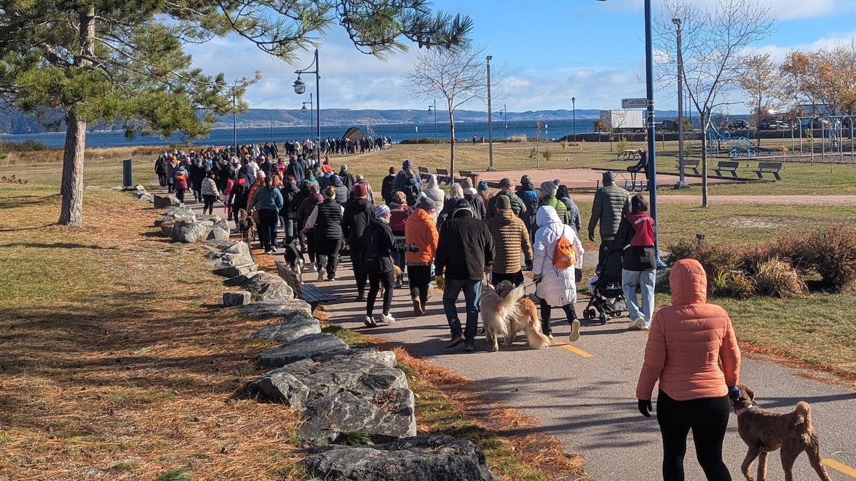 La Grande marche du défi Pierre Lavoie déploie ses ailes à Baie-Comeau