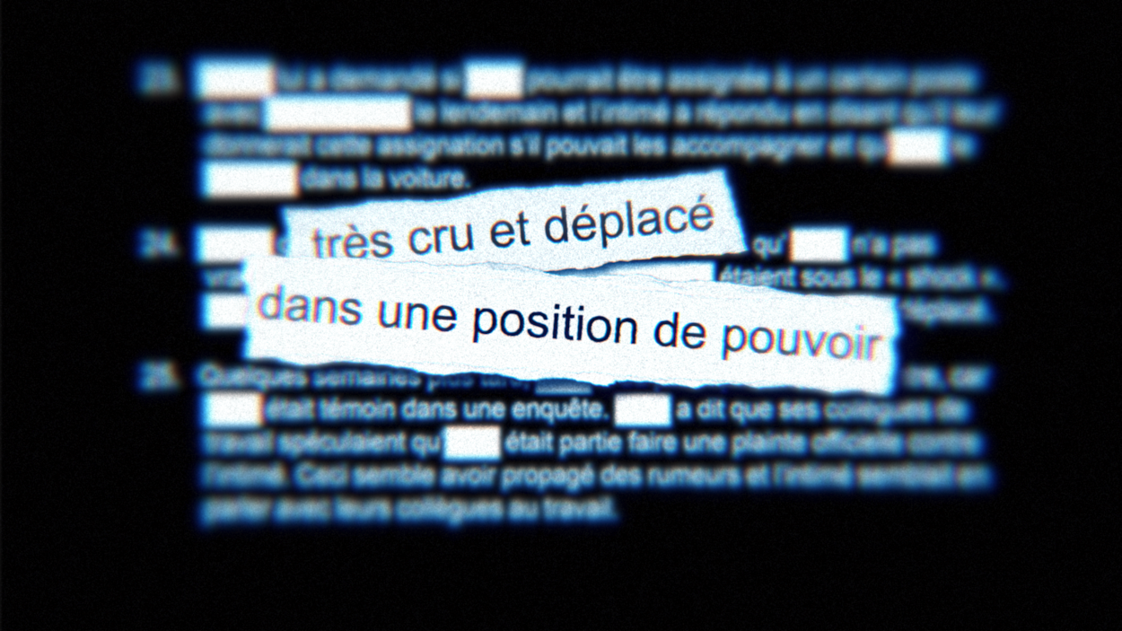 « C’est horrible, mais au moins, elles ont dénoncé »