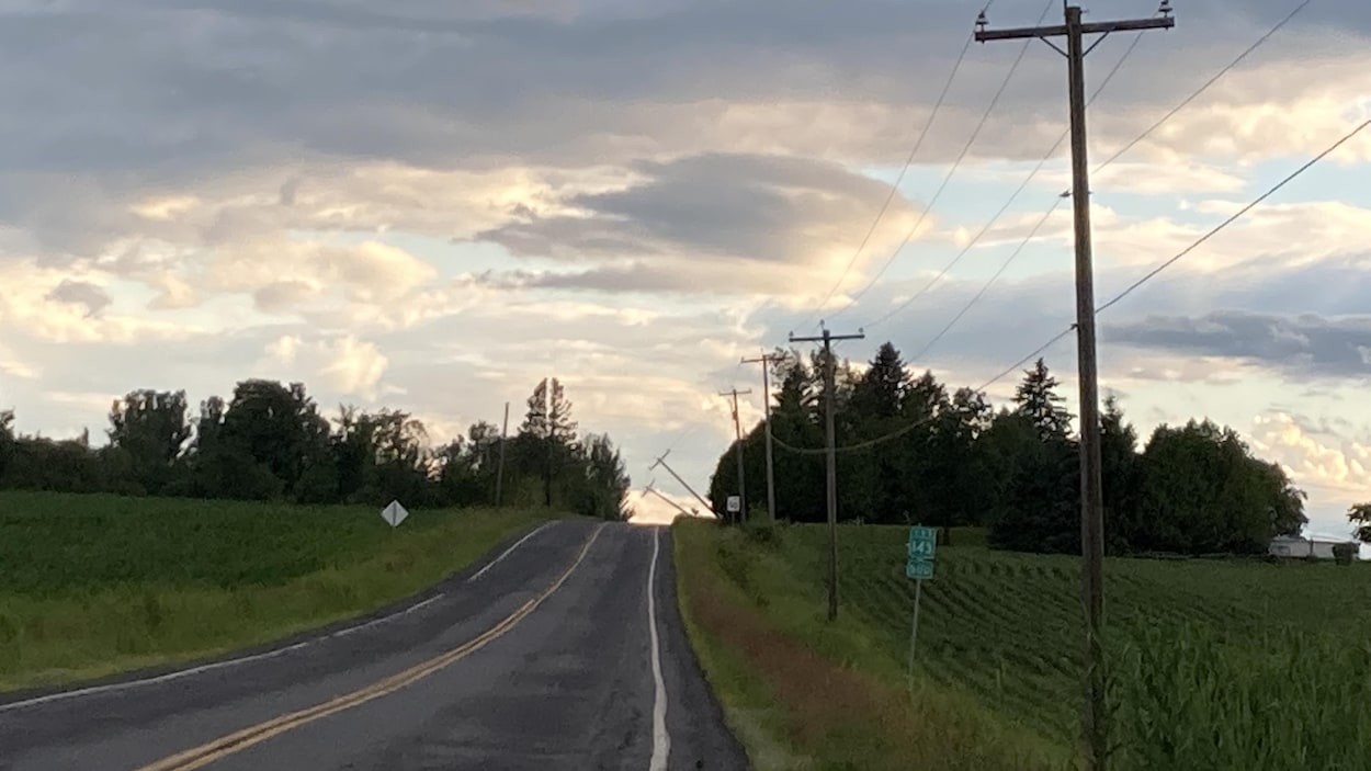 La route 143 est fermée à la hauteur de la route 108 en raison d’une collision
