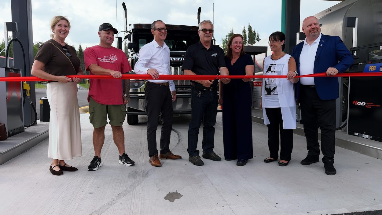 Inauguration d'une halte à Kataskomiq