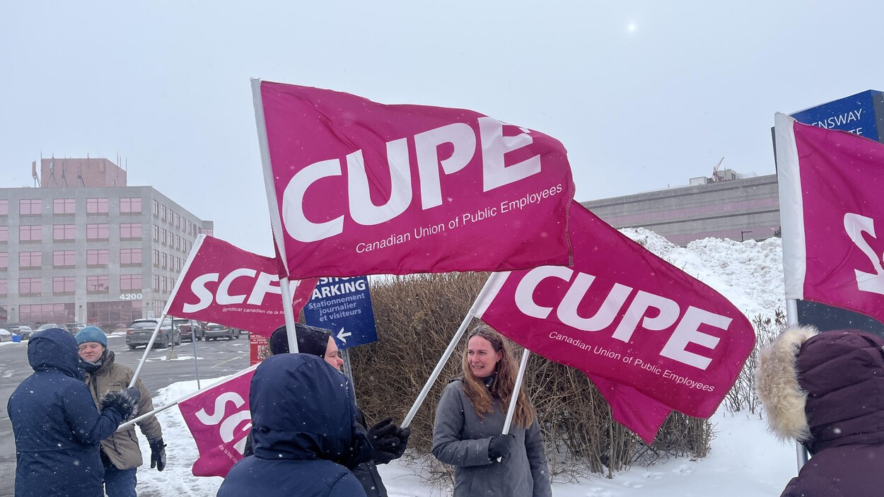 Mobilisations contre le retour au bureau à Ottawa